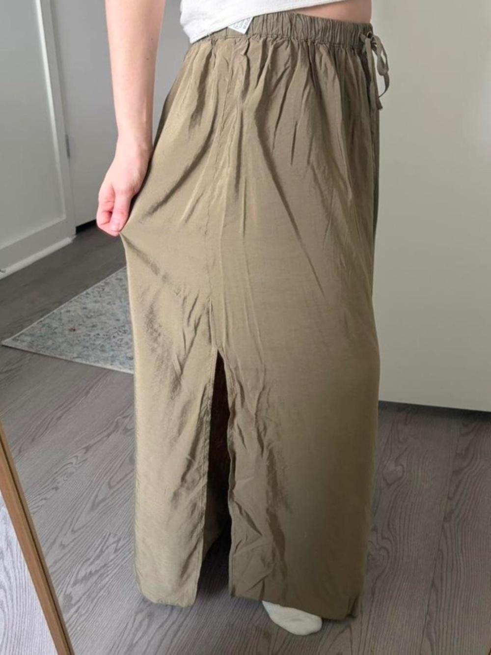 J.Crew Women's Khaki and Tan Skirt